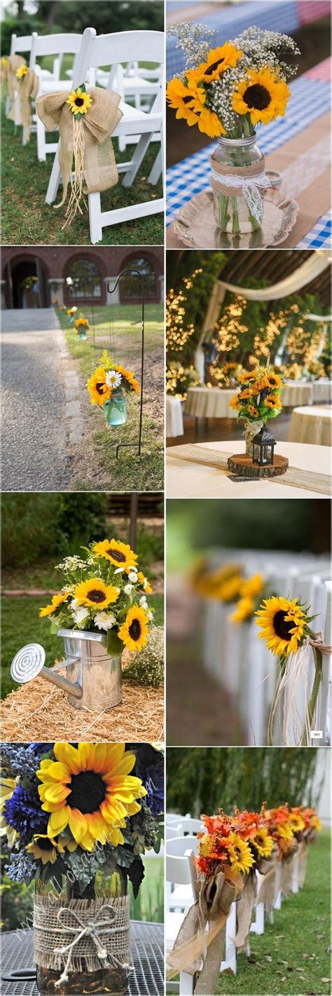 Very Good Rustic Wedding Ideas Rusticweddingideas Sunflower Wedding