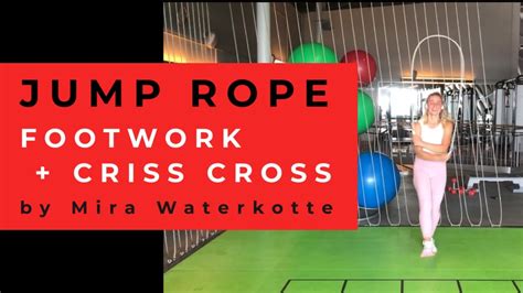 4 Lit Jump Rope Footwork Tricks Jump Rope Criss Cross Youtube