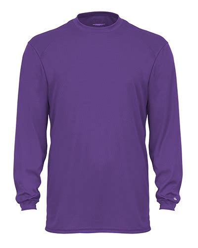 Long Sleeve Purple T Shirt