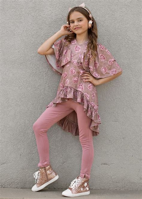 New Felicia Set In Chloe Floral Joyfolie Kids High Fashion Girls