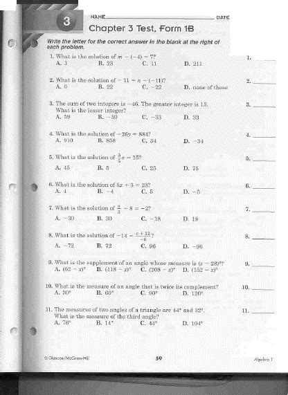 Chapter 3 Form 1b