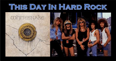 This Day In Hard Rock Whitesnakes Self Titled Album Turns 30 Years