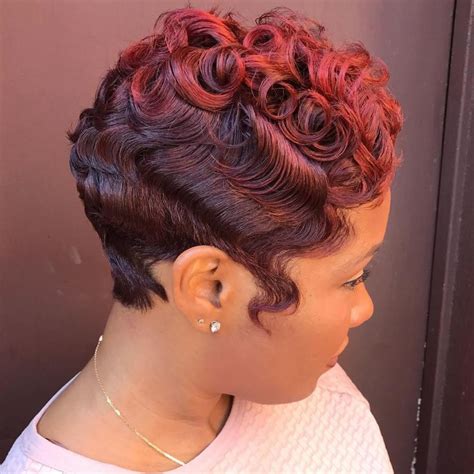finger wave hairstyles for short black hair hairstyles for natural hair