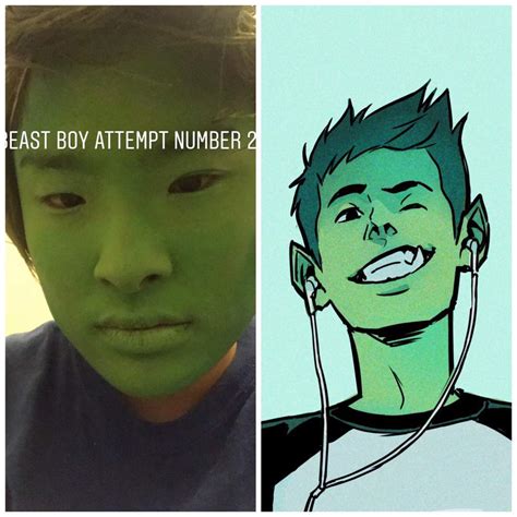 Beast Boy Cosplay Wip Im Almost Done With My Halloween Costume