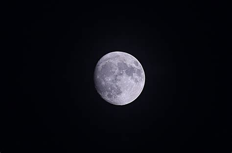 Fotos Gratis En Blanco Y Negro Cielo Noche Atmósfera Luna Llena