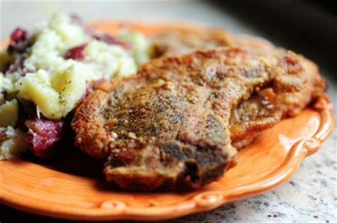 Remove from brine, pat dry and. Pan-Fried Pork Chops | The Pioneer Woman