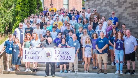 University Holds Class Of 2026 Legacy Families Reception Royal News