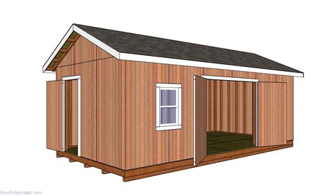How To Build A 12×24 Garden Shed Howtospecialist How To Build Step