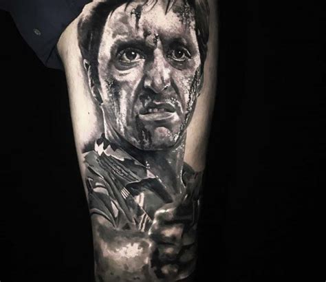 Scarface Tattoo By Chris Showstoppr Photo