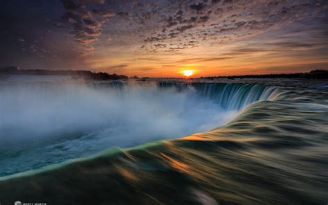 Niagara Falls Sunrise Scott Martin Photography