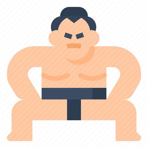 Competition Japan Sports Sumo Icon