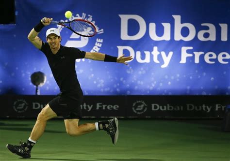 Wildcard Andy Murray Relaxed And Ready For Dubai Tennis Championships