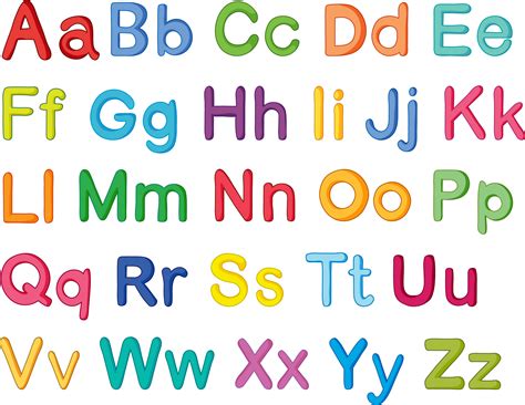 Capital Letters Clipart ♥alphabet Clipart Colorful Alphbet Letters