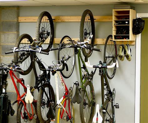 Diy Bike Rack For 20 Bike Storage Stand And Cabinet For Garage 5