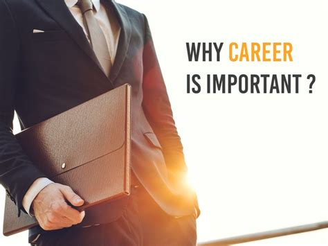 Why Having A Good Career Is Essential