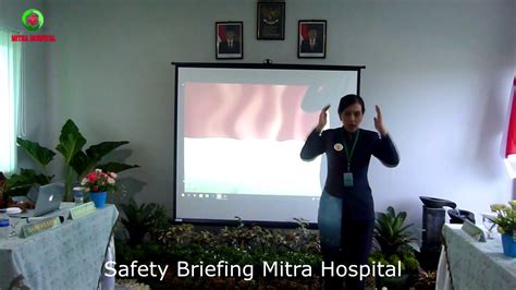 Safety Briefing Rumah Sakit Youtube
