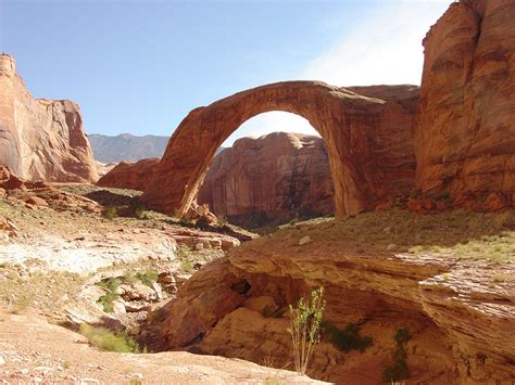 Rainbow Bridge A View Of The National Monument Us Geological Survey