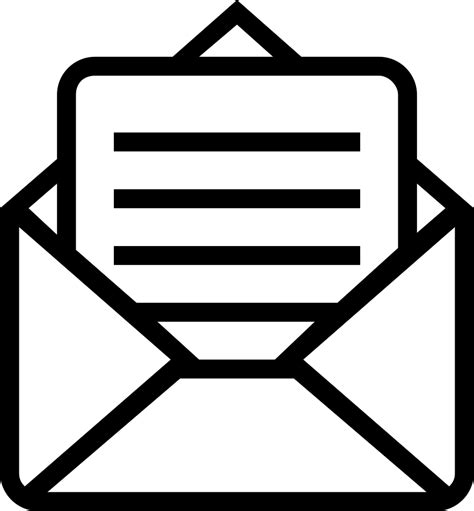 Vector Email Symbol Png Photo Png Mart