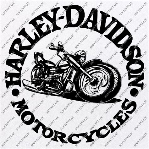 Harley Davidson Svg File Harley Davidson Svg Design Clipart Moto Svg F