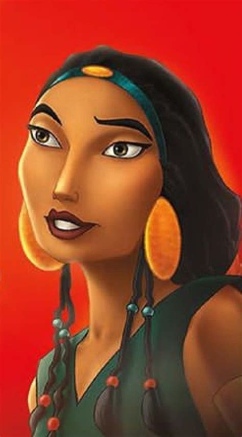 The Character Tzipporah From The Prince Of Egypt Played By Michelle