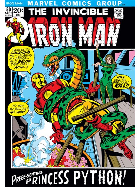 Classic Marvel Comics On Twitter Iron Man 50 Cover Dated September