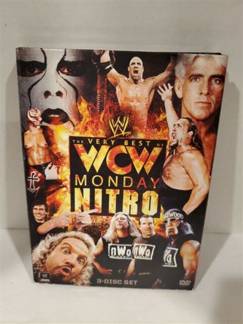 Wwe The Very Best Of Wcw Monday Nitro Dvd Disc Set Ebay