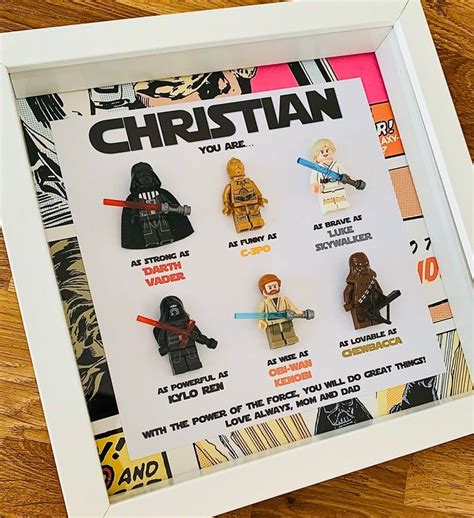 Star wars gifts wood coasters laser cut wood gifts for him mother day gifts wood signs anniversary gifts avengers woodworking. Star Wars Gift Father's Day Gift Star Wars Minifigure ...