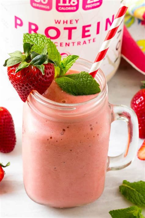 Strawberry And Cream Smoothie Recipe Healthy Fitness Meals