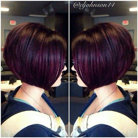 Best purple hair colors for deep skin. Love Purple | Hair styles, Short dark hair, Plum hair