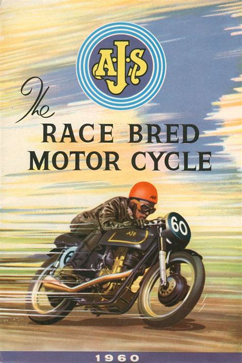 Classic Bsa Motorcycle Poster Reproduced From By Classicmotorads