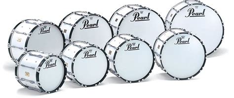 Pearl Custom Marching Bass Drum Drums Marching Drum Drum And Bass