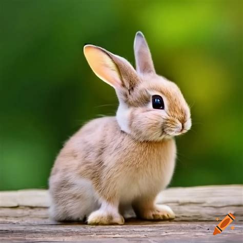 Cute Bunny On Craiyon