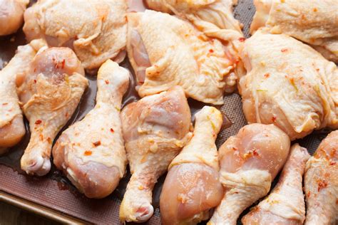 It should be ready when the skin is crispy and golden brown, or when the internal temperature has reached 180 degrees. Sweet Chili Lime Chicken Thighs and Drumsticks - Dirty ...