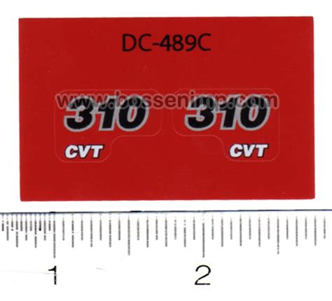 Decal 116 Case Ih Magnum 310 Cvt Model Numbers Dc489c Midwest