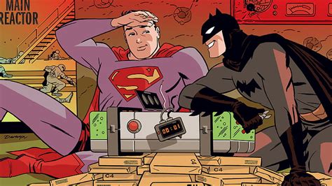 superman batman superman batman bruce wayne clark kent dc comics hd wallpaper peakpx