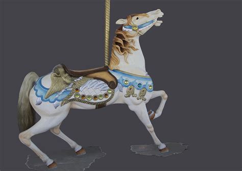 Looff Carousel Horse Photograph By Jim Wallace