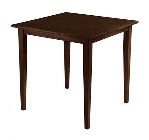 Winsome Wood Groveland Dining Walnut Dining Table Dining Table Legs