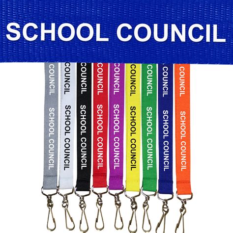 School Council Lanyards School Badge Store