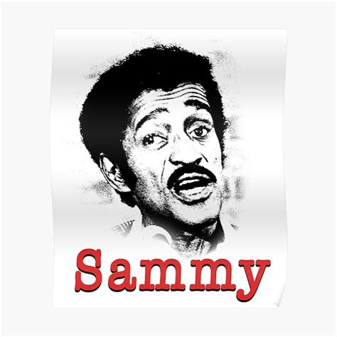 Sammy Davis Jr The Candy Man Rat Pack Poster By Timtimtimtim Redbubble