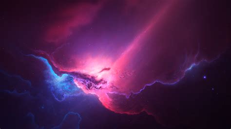 Download 1280x720 Colorful Nebula Galaxy Artwork Digital Art Stars