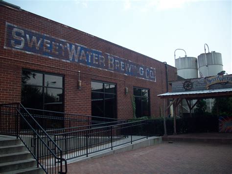 Atlanta Ga Turner Field And Sweetwater Brewing Company Ballparks