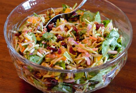 As tasty as a broccoli salad is, though, not all broccoli salads are created equal. Broccoli Slaw Salad With Honey-Mustard Yogurt Dressing ...