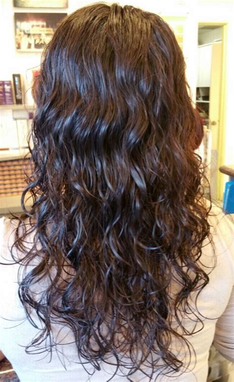 Wavy Hair Perm Perm Curls Wet And Wavy Hair Curls For Long Hair