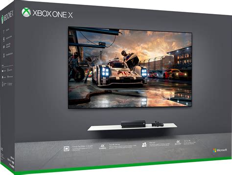 Best Buy Microsoft Xbox One X 1tb Console With 4k Ultra Blu Ray Black