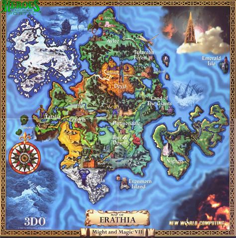 Mapas De Mundos Da Fantasia