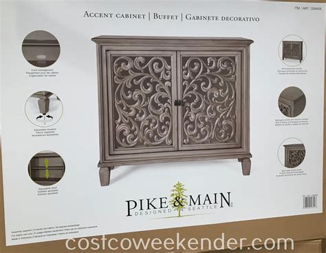 Pike And Main Hermoine Accent Cabinet Costco Weekender