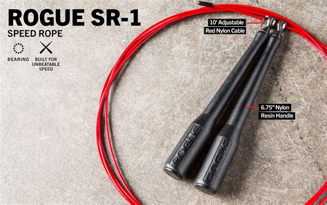 Jumping rope is an easy way to get or stay fit. SR-1 Rogue Bearing Speed Rope - Bearing System - Jump Rope | Rogue Europe