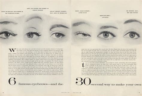 6 Famous Eyebrows—and The 30 Second Way To Make Your Own Vogue