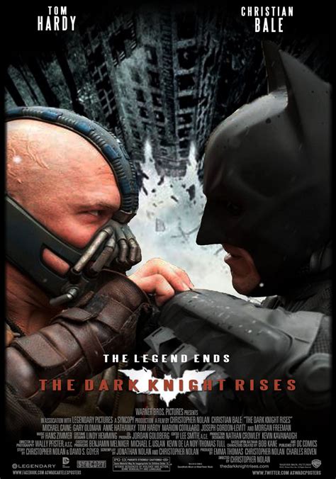 The Dark Knight Rises Poster By Aswad Carteles Posters