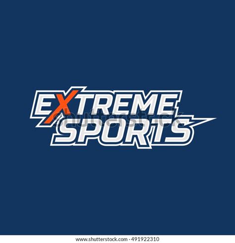 Extreme Sports Logo Logo All Kinds Stock Vector Royalty Free